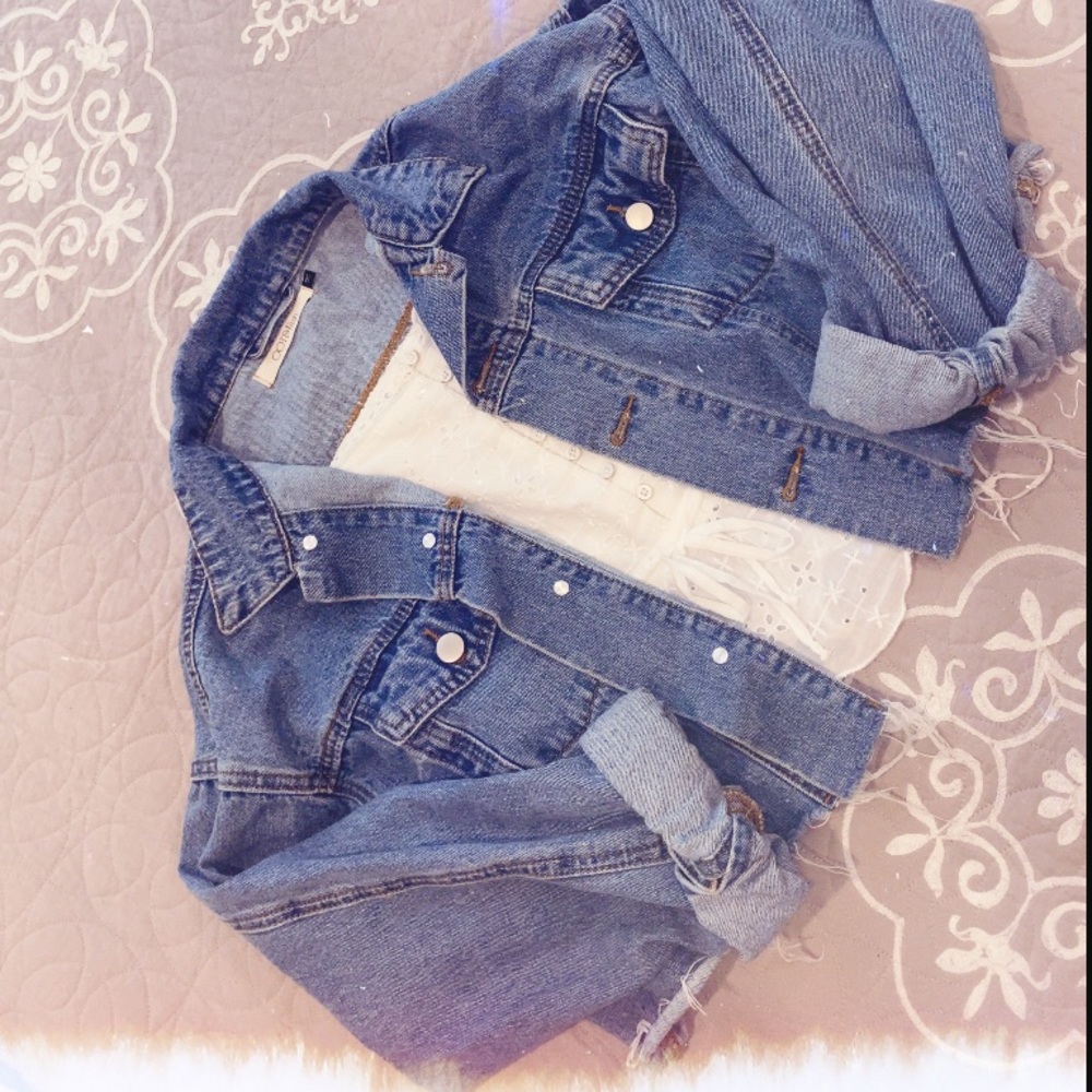 🥶CROPPED JEAN JACKET🥶